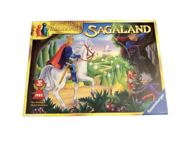Sagaland Ravensburger | Spiel des Jahres 1982 | Brettspiel Familie | Vollständig