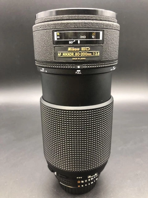 希少品 NIKON Ai AF-Nikkor ED200mm Nikon AF-S Nikkor 200-400mm f/4G IF-ED VR Lens 301577 | eBay