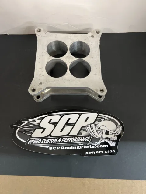Billet Angled Tapered Gaerte Holley Carb Spacer Late Model Modified UMP USRA IMC