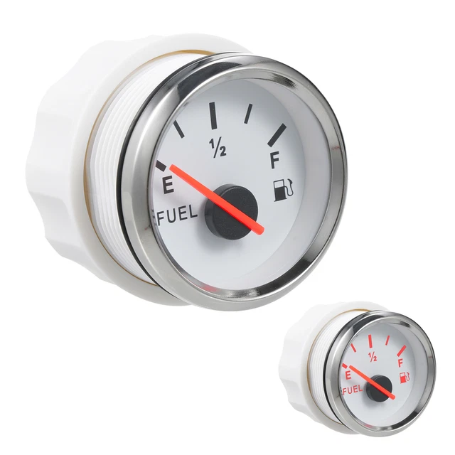 MARINE FUEL LEVEL Gauge Waterproof Boat Fuel Gauge 24033ohm Signal