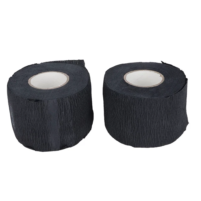 2 rodillos de papel de peluquero tiras para cuello no tóxicas autoadhesivas desechables para barbero