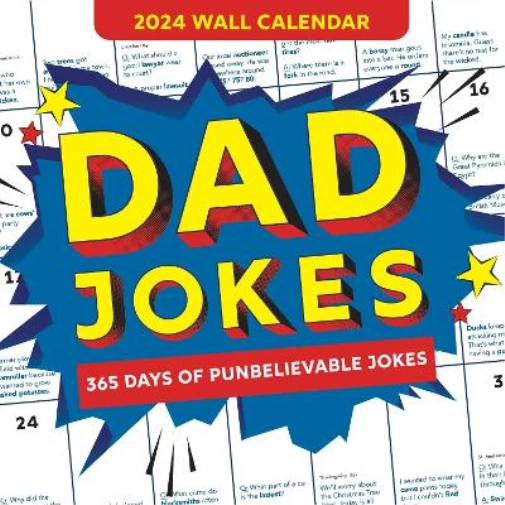 2024 DAD JOKES Wall Calendar (Calendar) World's Best Dad Jokes