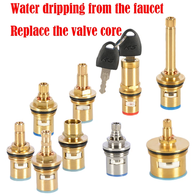 REPLACEMENT TAP VALVES Ceramic Disc Cartridges gland Copper Faucet