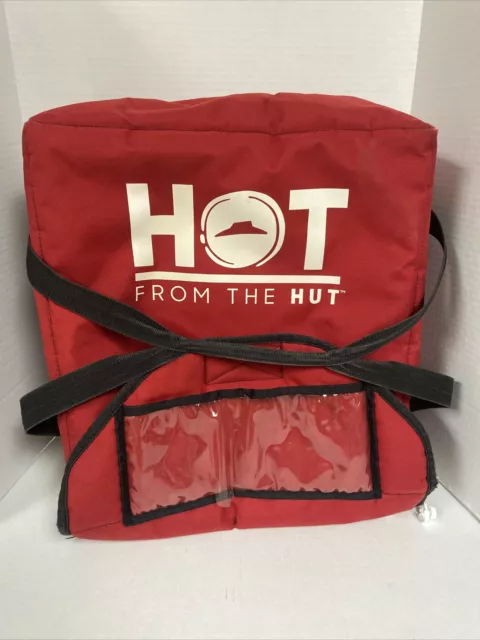 Pizza Hut Insulated Red Delivery Carry Bag 2017 Delivered Hot From The Hut