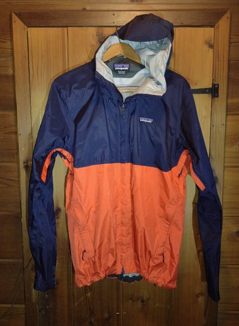 🟠Patagonia Torrentshell H2NO Rain Jacket Mens M Windbreaker Spring 83802