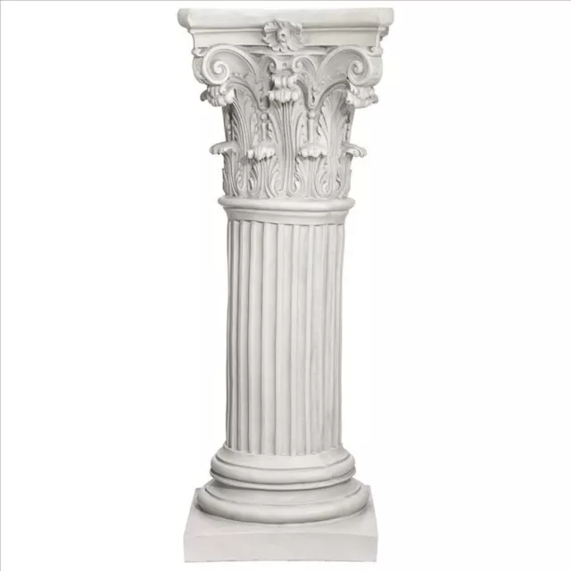 39" Corinthian Greek Roman Pillar Column Pedestal Replica Reproduction 39" Corinthian Greek Roman Pillar Column Pedestal Replica Reproduction
