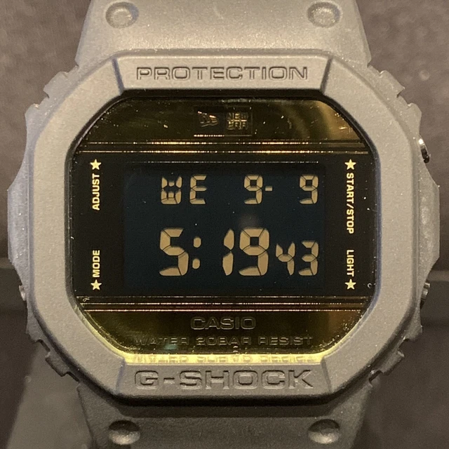 Casio G-Shock Watch $150 New DW5600NE-1 New Era Edition (NO BOX. WATCH ONLY)