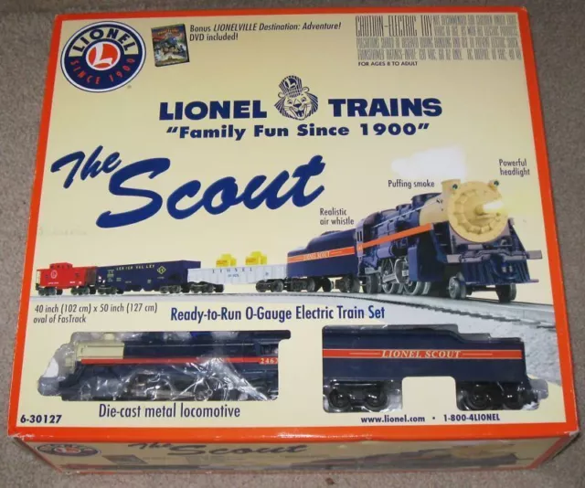 LIONEL NEW 6 30127 The Scout ready to run train set 219.99 PicClick
