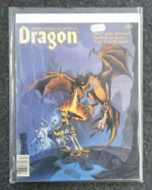 Dragon Magazine Nr. 92 - Dragon Publishing USA - Z. 2