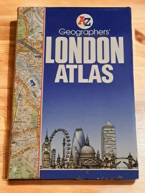 A-Z LONDON ATLAS Geographers' A-Z Map Company £5.00 - PicClick UK