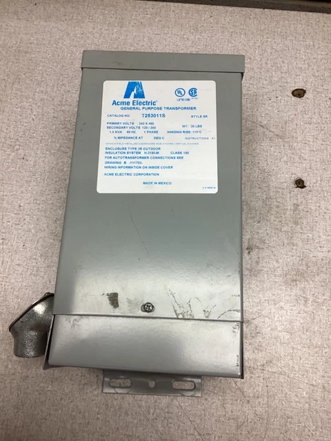 Acme Electric T-2-53011-S Transformer #100H71FML