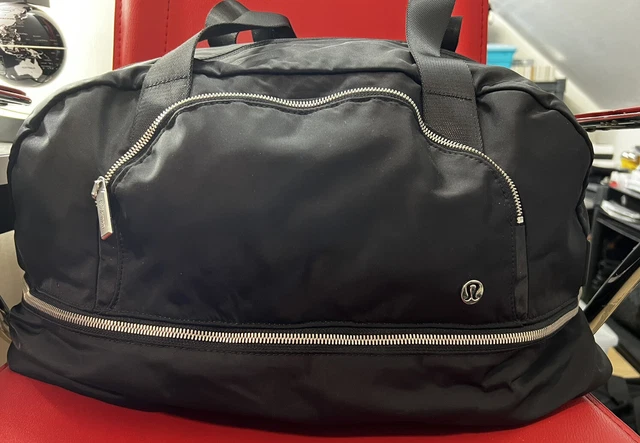 NWT Lululemon City Adventurer Large Duffle Bag 29L Black