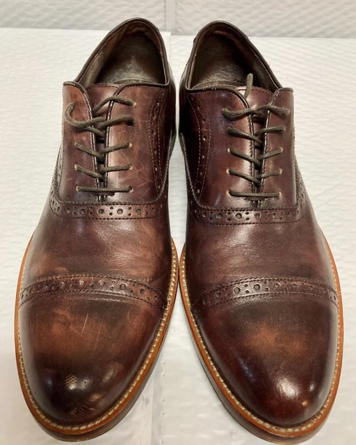 Aston grey bandino cap toe oxford hotsell