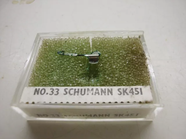 33 Ersatz Tonnadel Replacement Stylus Schumann SK451