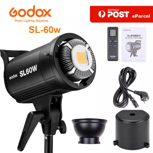 Godox SL60W 5600K White Version LED Video Light  Continuous Light Bowens Mount