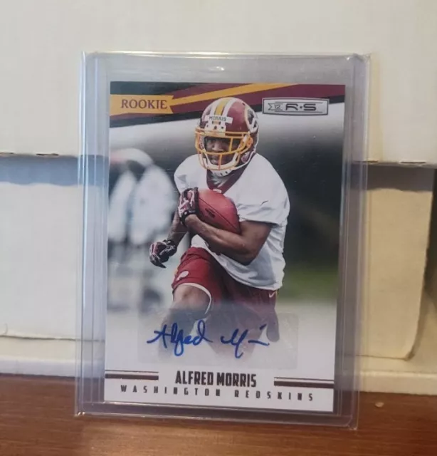 2012 Panini Rookies & Stars Signatures /999 Alfred Morris #151 Rookie Auto RC