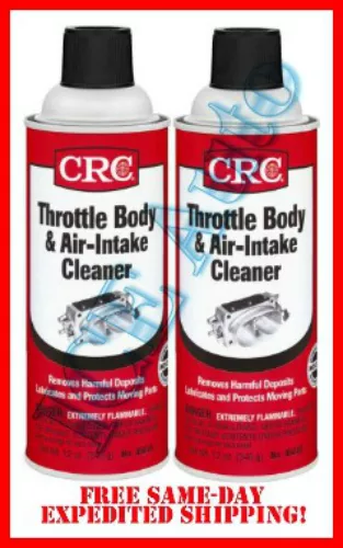 CRC 05078 Throttle Body and Air-Intake Cleaner - 12 Wt Oz. 12