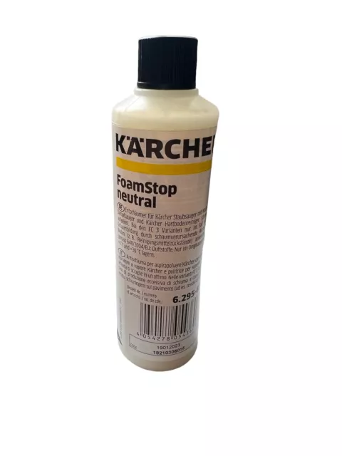 Kärcher FoamStop neutral, 6.295-873.0, Entschäumer 125ml Konzentrat