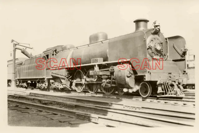 1B874 Rp 1948 Delaware & Hudson Railroad 4-6-2 Loco #652 Oneonta Ny