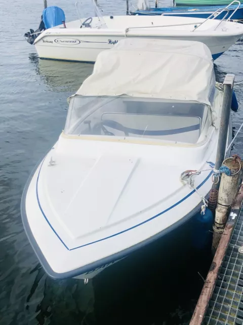Motorbootboot 15 PS gebraucht-führerscheinfrei