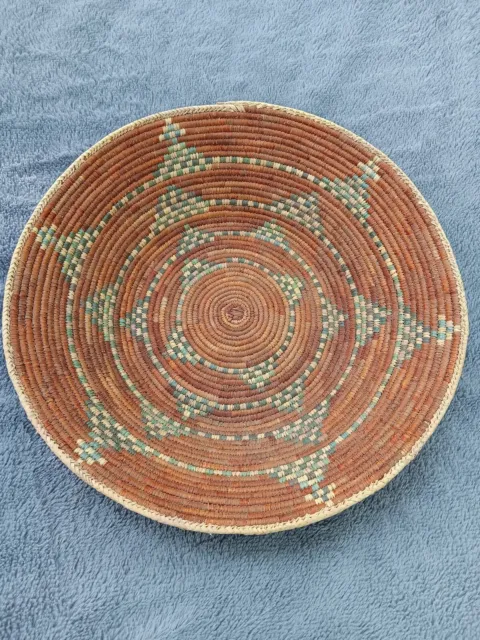 Antique Native American Basket 14"