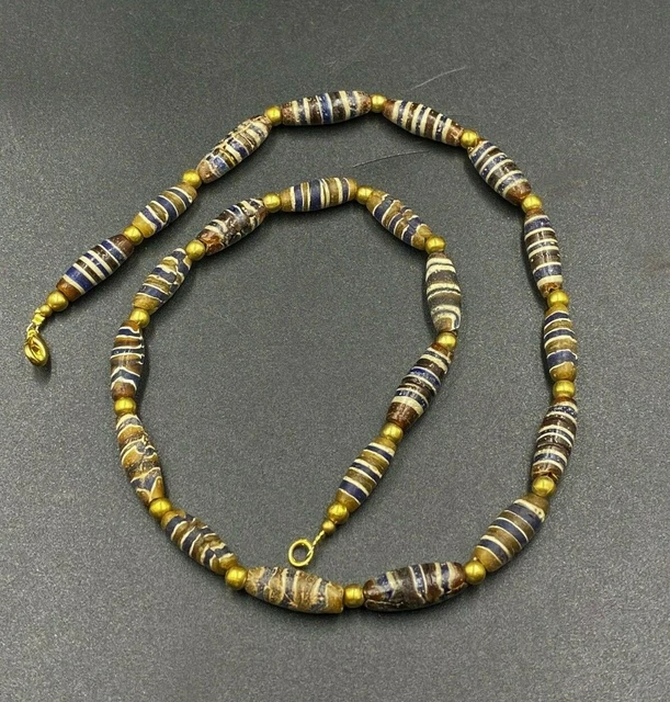 Ancient Old Antique Pyu Dynasty Glass Bead South East Asian Burma Antiquities