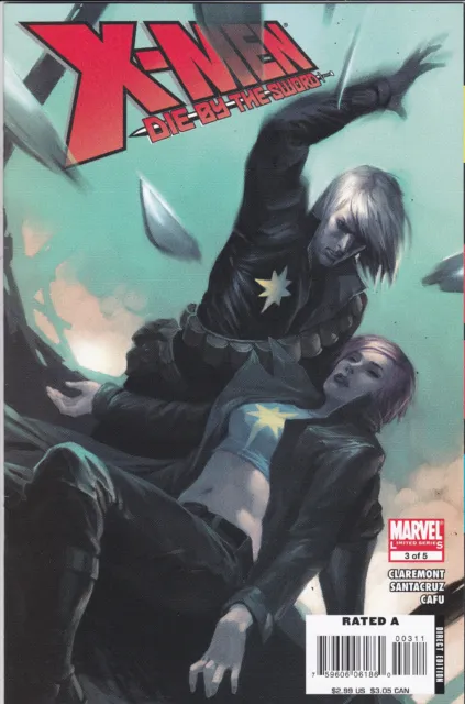 X-Men: Die by the Sword #3 of 5,(2007-2008) Marvel Comics,Chris Claremont