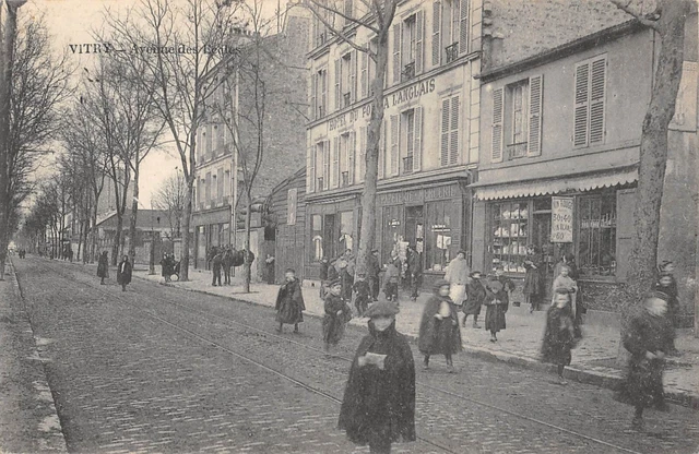 Cpa 94 Vitry / Avenue Des Ecoles / Enfants
