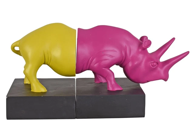 Set De 2 Sculptures-support Livre En Forme D'ananas - Déco Jungle Urbaine Marron - Palazzo INT