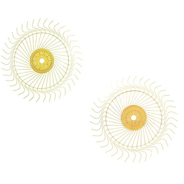Right & Left Hand Rake Wheel Set TEP20BG003 TEP20BG004 Fits Frontier WR1108