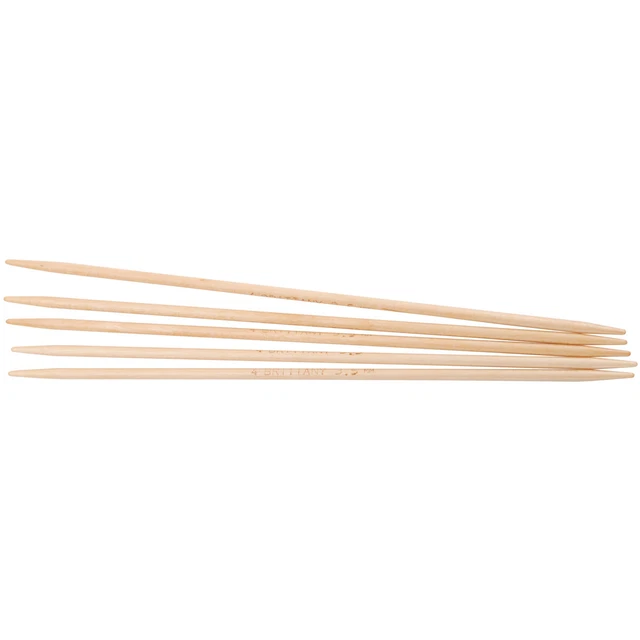 Agujas de tejer de doble punto Brittany 7,5" 5/paquete-tamaño 7/4,5 mm DP77