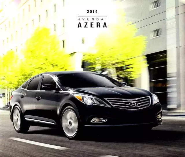 2014 Hyundai Azera Sedan—U.s. Dealer Sales Brochure—New Nos