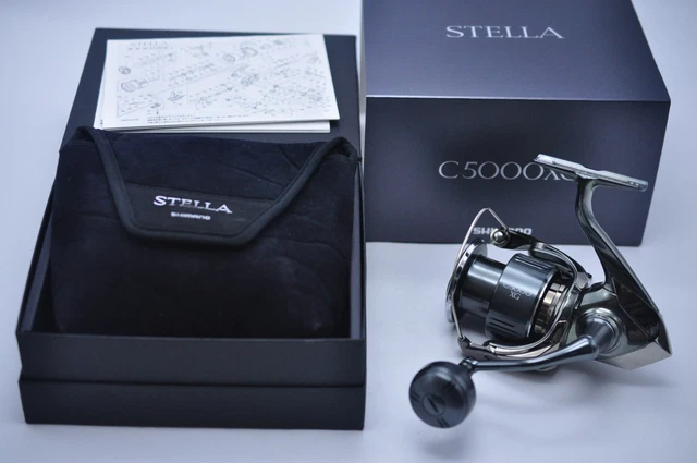 2022 SHIMANO STELLA C5000XG-K 6.2:1 Gear Spinning Reel Very