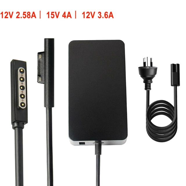 For Microsoft Surface Pro 1 2 3 4 5 6 7 8, Surface RT Laptop Charger AC Adapter