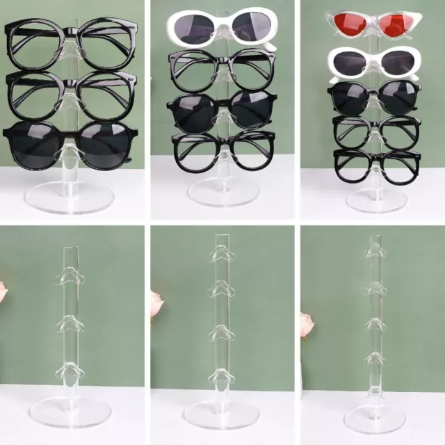 Acrylic Display Rack Sunglasses Holder Stand Glasses Stand Shelf Eyeglasses Show