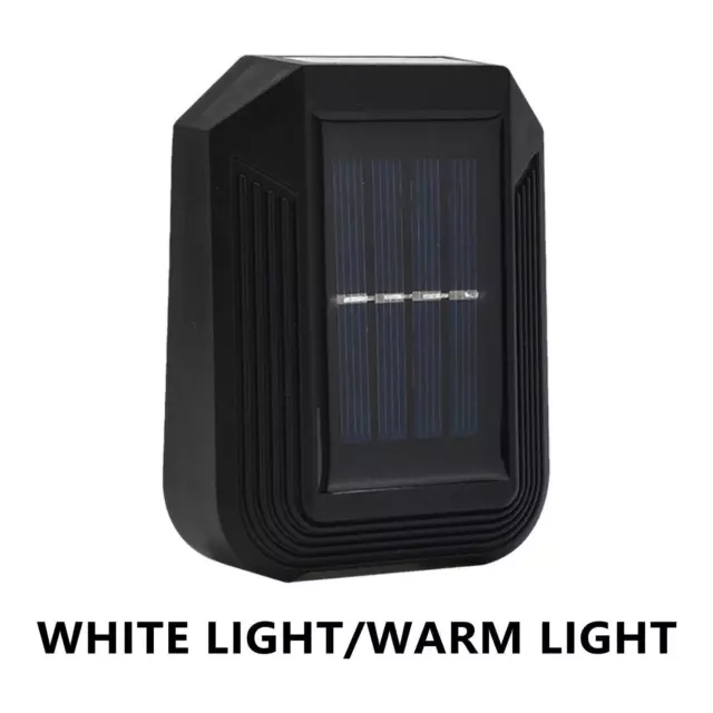 Lampe de sécurité murale solaire Lampes de décoration de jardin pour patio de