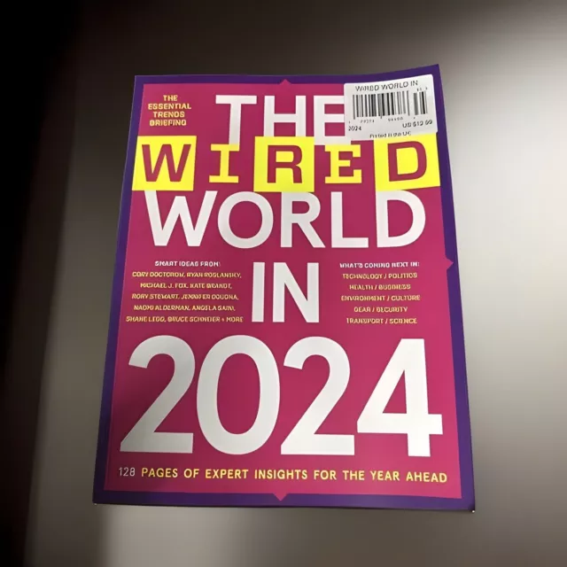 The Wired World In 2024 Magazine Printed In The UK