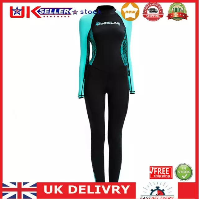 Full Body Women Wetsuit Snorkeling Swimming Diving Wet Suit for Water Sports UK