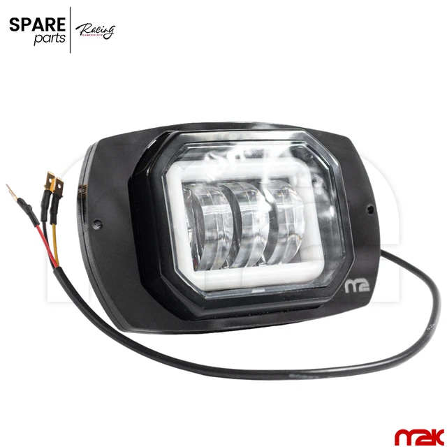 Scheinwerfer LED 6V/12V Für Piaggio VESPA 50 SPECIAL Punkte