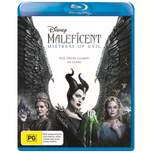 Maleficent - Mistress Of Evil  (Blu-Ray) Brand New & Sealed - Region B