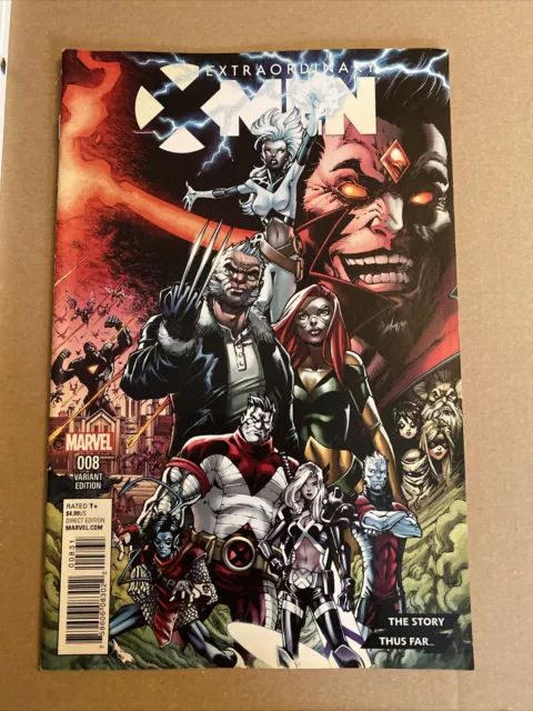 EXTRAORDINARY X-MEN 008  8  Variant C comic book MARVEL