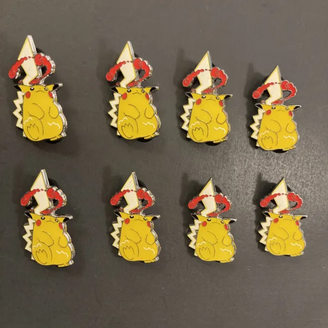 Pokemon Pikachu Collectors Pin Crown Zenith WalMart Exclusive X8 Vmax Official