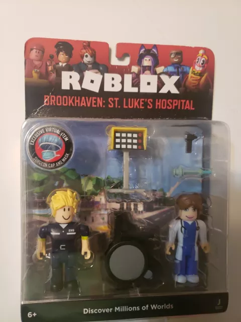 Roblox Brookhaven St. Luke's Hospital Pack 3 Doctor & Paramedic w