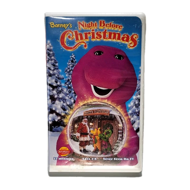 barney-s-night-before-christmas-vhs-video-tape-sing-along-songs