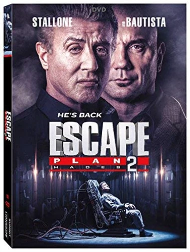 Escape Plan 2: Hades (DVD) Sylvester Stallone Dave Bautista Jaime King