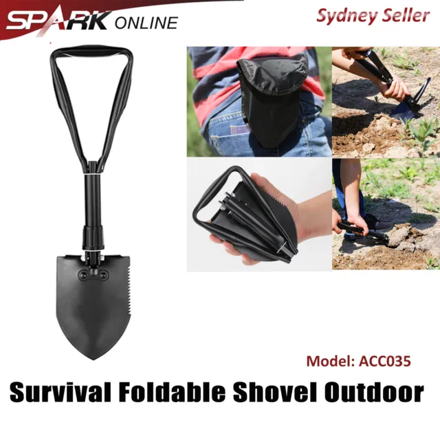 Outdoor Military Foldable Shovel Spade Garden Camping Hiking Camp Survival AD035