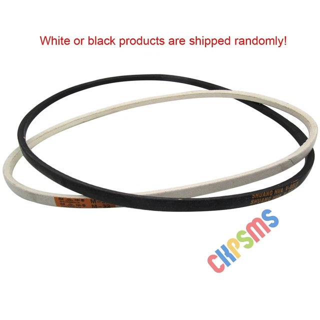 WHITE OR BLACK INDUSTRIAL SEWING MACHINE CLUTCH MOTOR VBELT (2PCS) 6