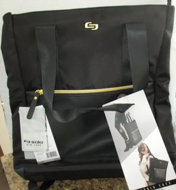 Solo New York Women's Parker Hybrid Tote Bag Women's Backpack for Laptop
