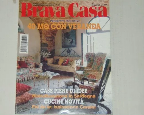 Rivista Brava Casa Luglio 1996 Numero 7