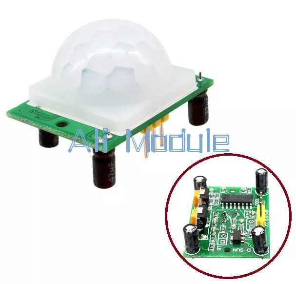 5 PCS IR Pyroelectric Infrared IR PIR Motion Sensor Detector Module HC-SR501 NEW